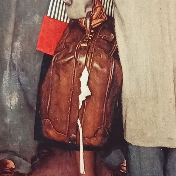 The Homecoming Art Poster 1948 Saturday Evening Post Norman Rockwell 12x16 - Picture 7 of 8